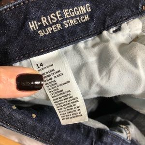American Eagle Outfitters Jeans - AEO- High Rise Jegging Super stretch Distressed American Eagle Outfitters Jeans - AEO- High Rise Jegging Super stretch Distressed